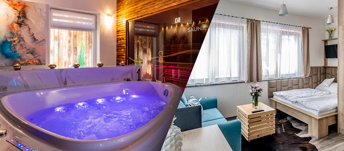 Gift voucher worth CZK 3000 for WELLNESS and APARTMENT