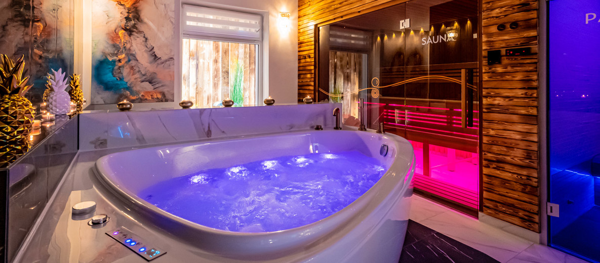 Private wellness rental for 3 hours for 2 persons + refreshment package STANDARD NEALKO